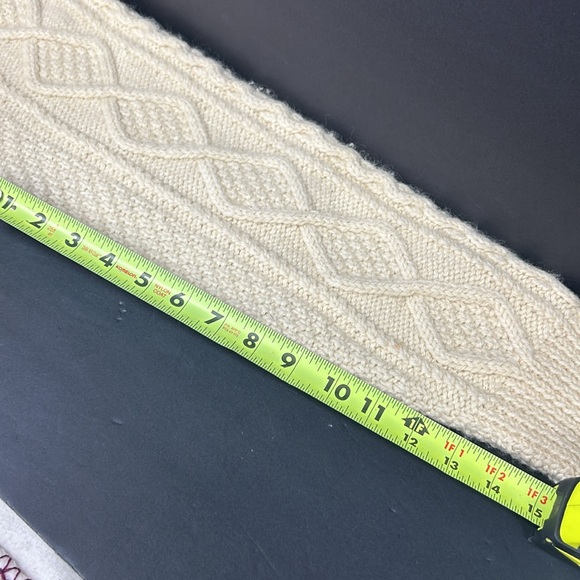 Vintage wool fisherman’s sweater handknit in Scotland by Arthur Armstrong & co - Picture 6 of 11